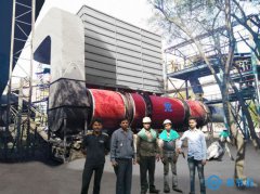 <b>印度電鍍污泥烘干機設(shè)備制作完成</b>