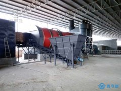 回轉(zhuǎn)滾筒污泥干化機傳熱傳質(zhì)的工作流程有哪些